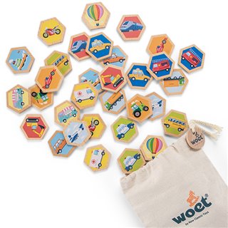 Memory game - vehicles